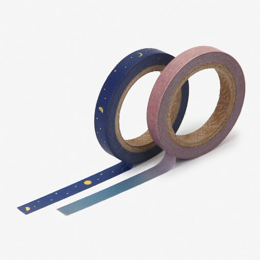 Dailylike Slim 2p - 07 Night sky Masking Tape