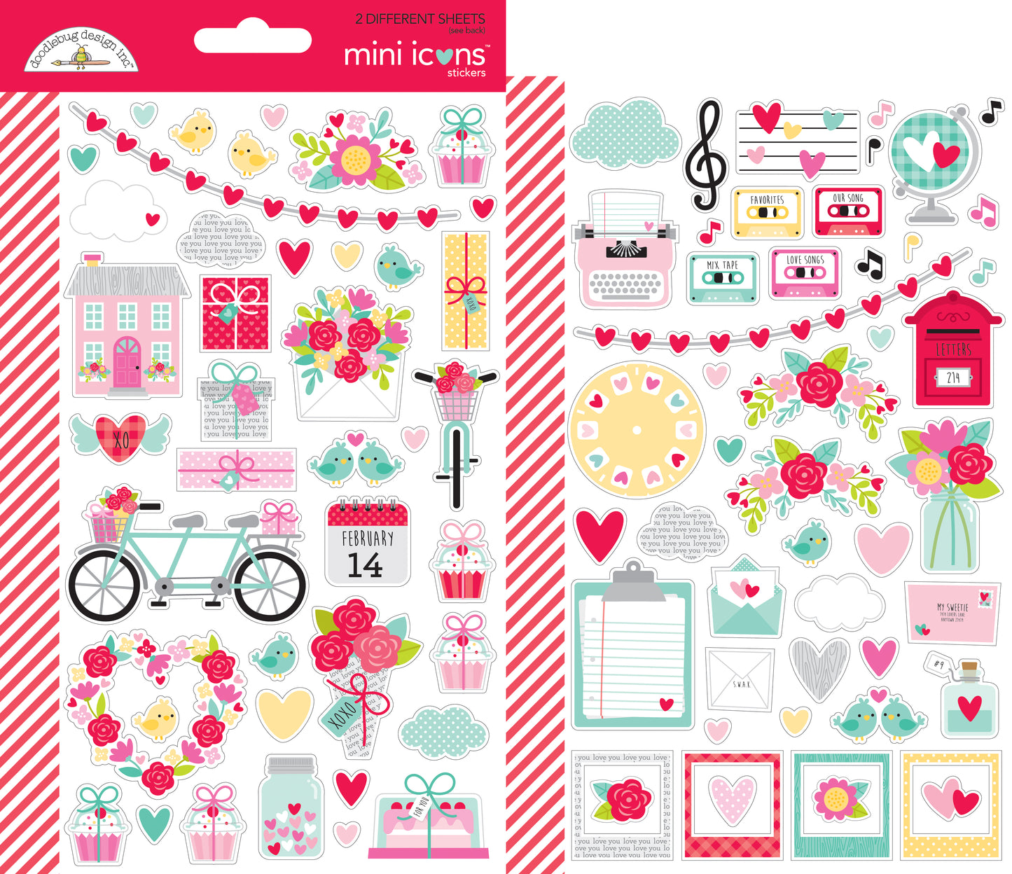 Love Notes Mini Icons Sticker