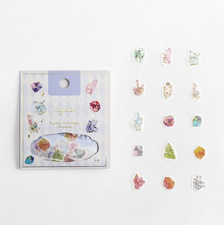 BGM Foil Stamping Quartz Decoration Stickers