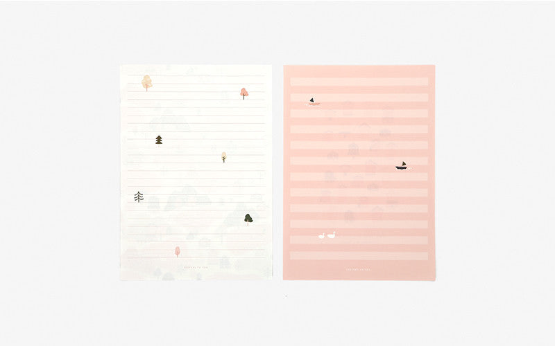 Dailylike Writing Papers & Envelope 20 Home