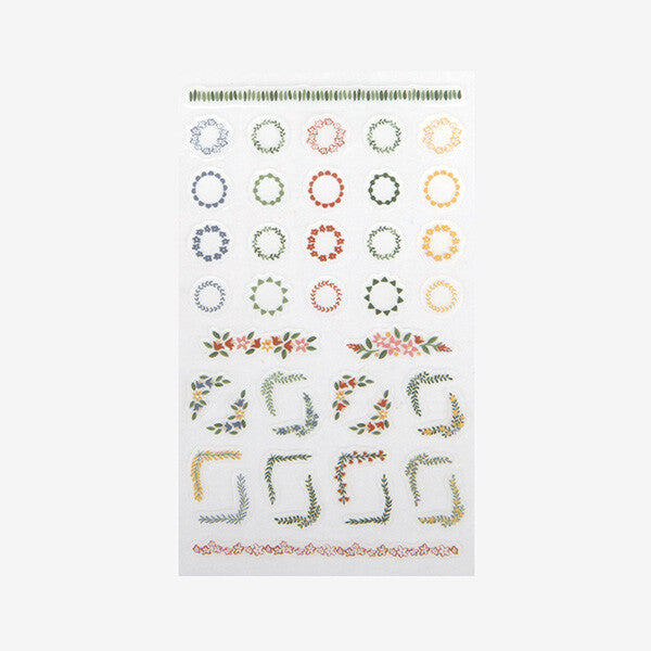 Dailylike Sticker- 20 Flower Deco