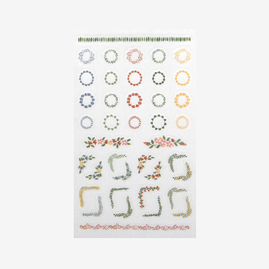 Dailylike Sticker- 20 Flower Deco