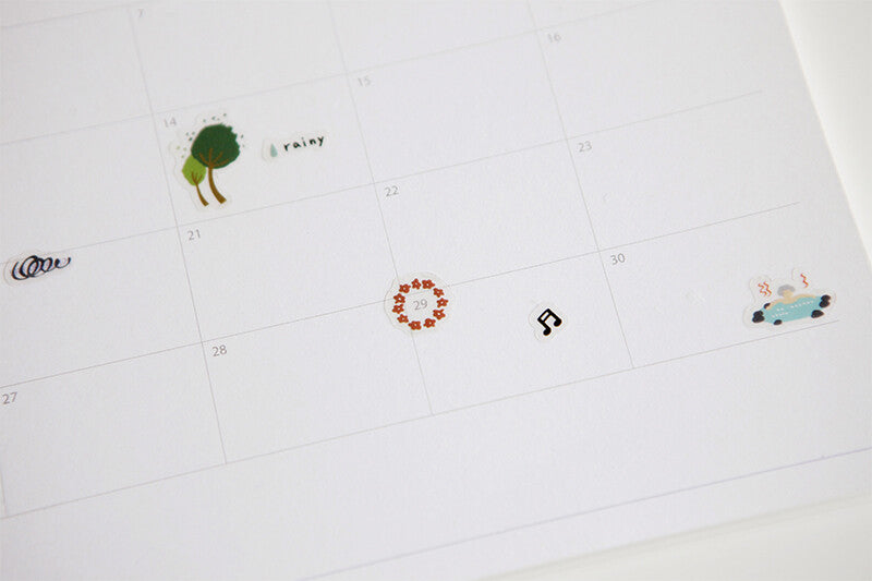Dailylike Sticker- 20 Flower Deco