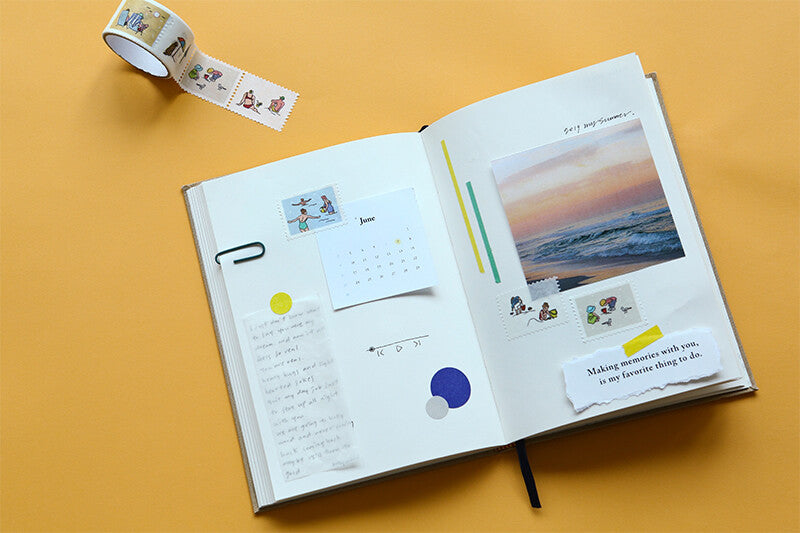 Dailylike Stamp- 22 Vacation Masking Tape