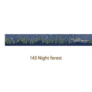 Dailylike Night Forest Masking Tape