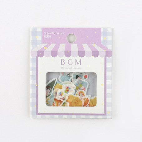 BGM Japanese Confectionery  Flake Seals