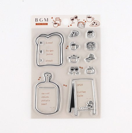 BGM Clear Stamp - Cuisine