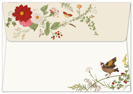 Mini Letter Set - Autumn Garden