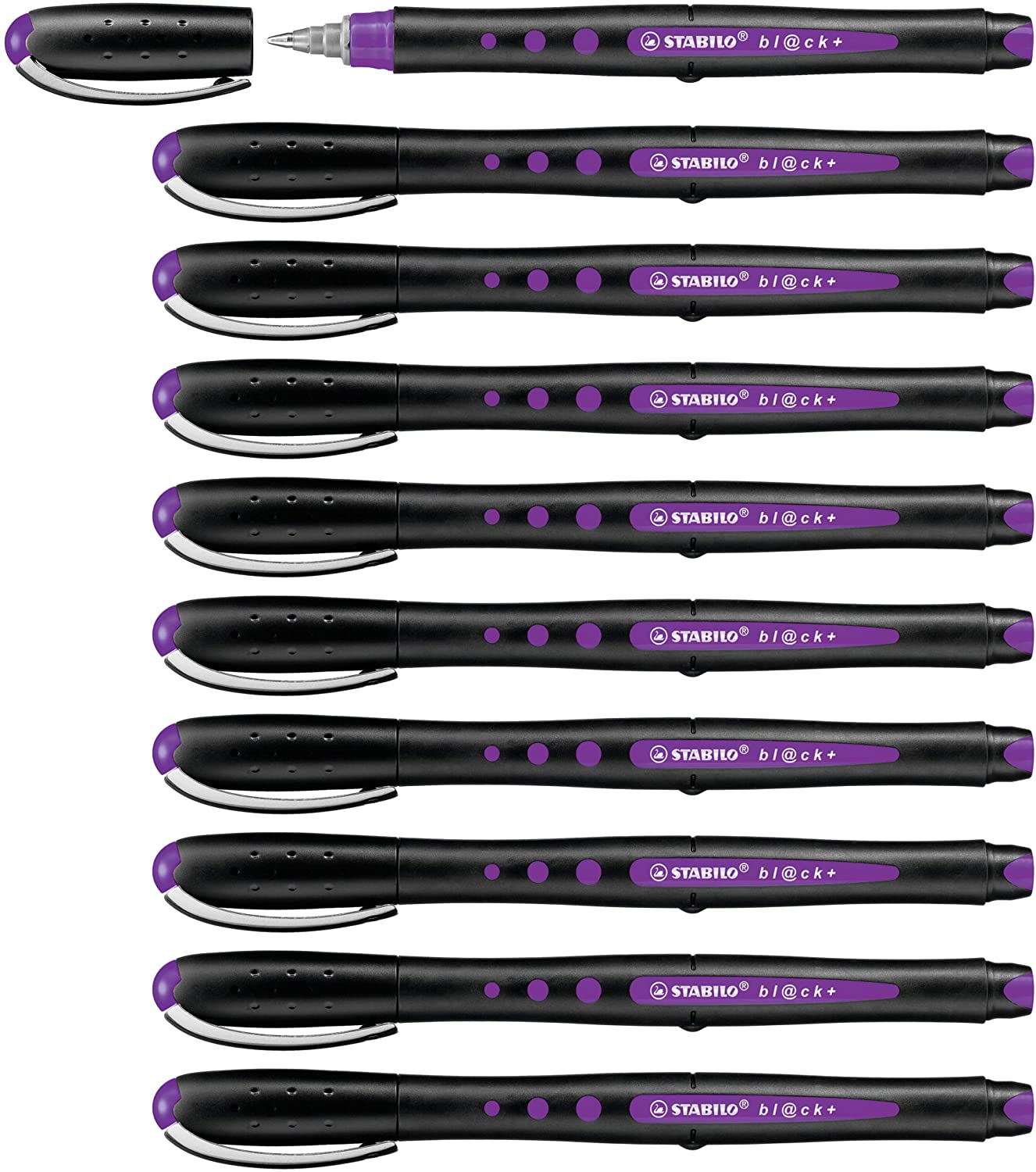 Rollerball - STABILO bl@ck+ Medium Pen