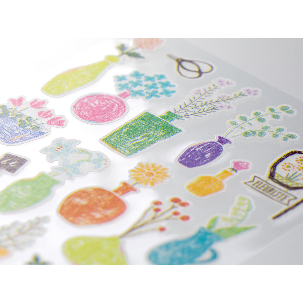 Sticker 2376 Marché Flower Vase