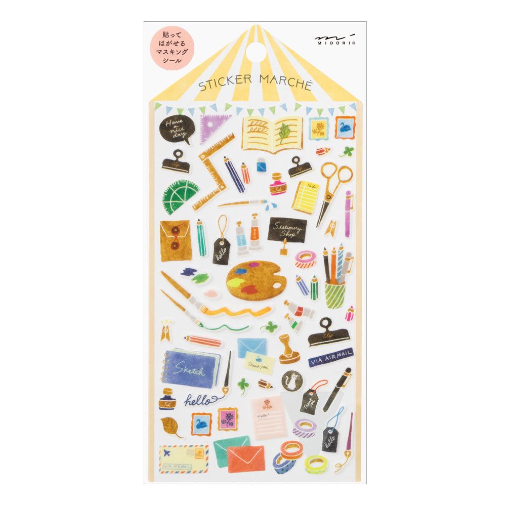 Sticker 2380 Marché Stationery