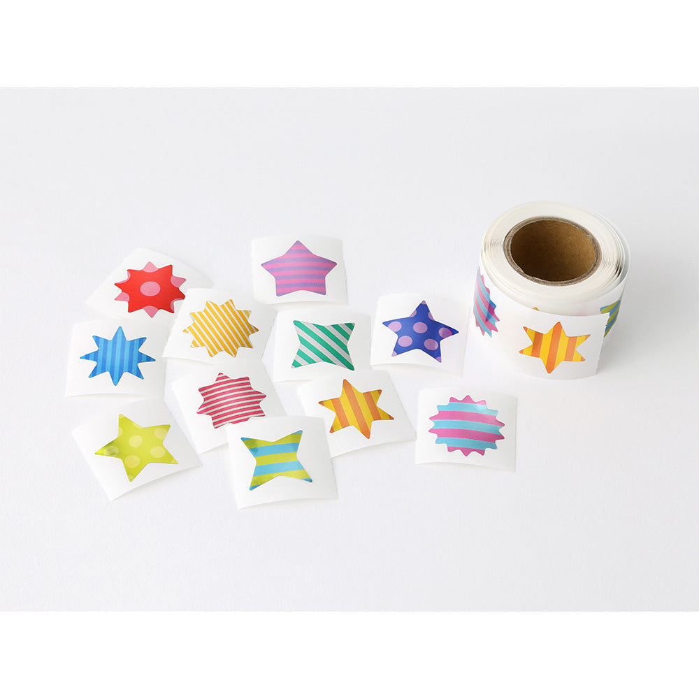 Roll Sticker Star Metallic