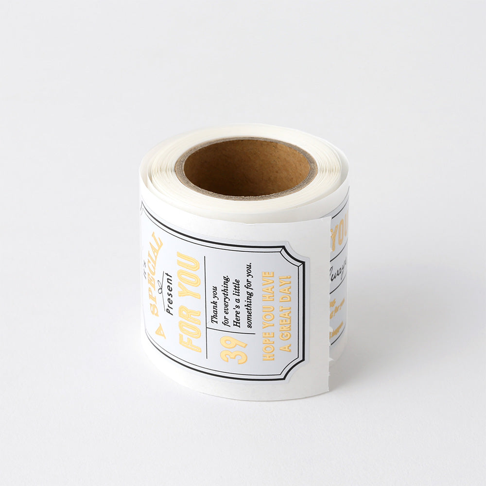 Roll Sticker Label Metallic