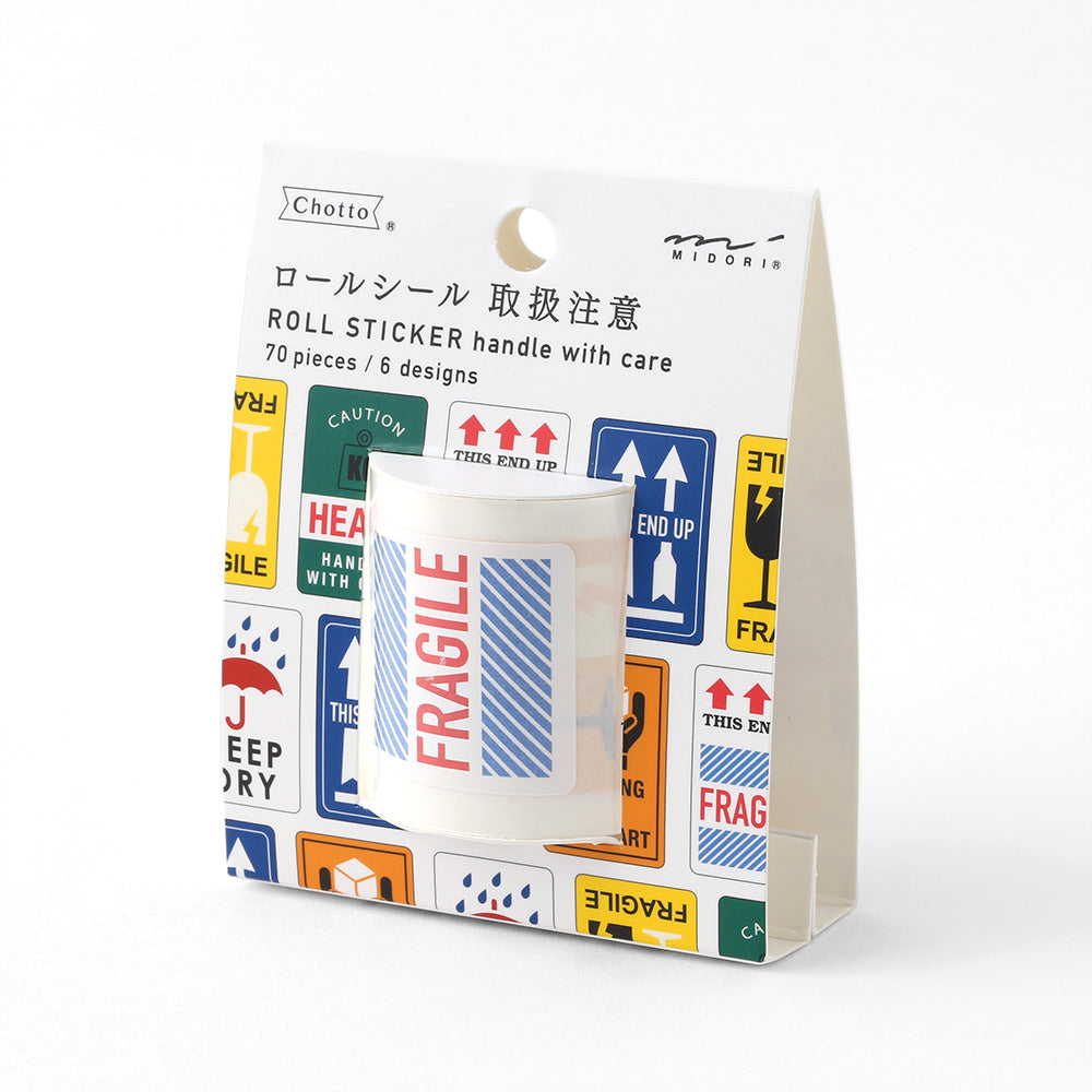 Roll Sticker Fragile Label