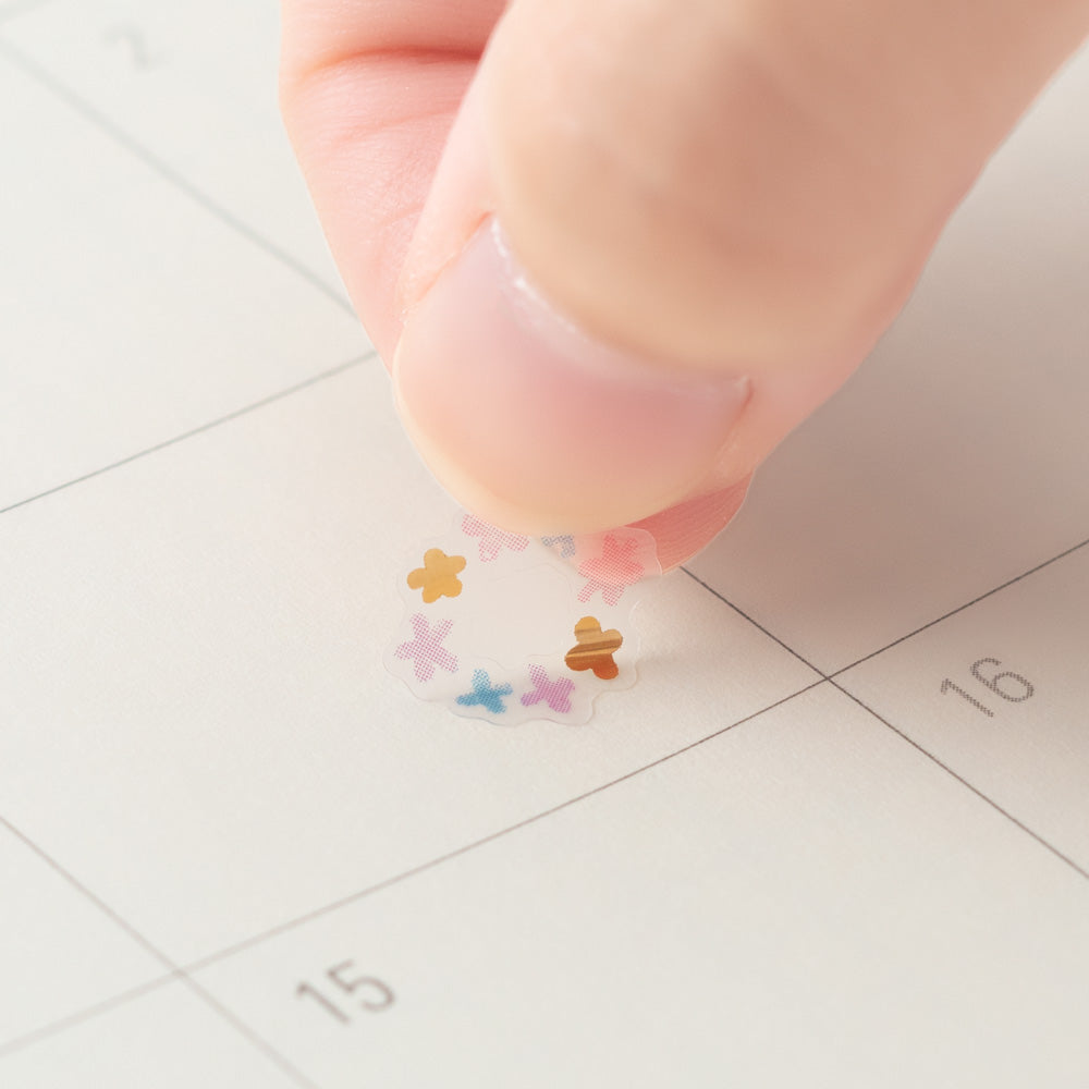 Sticker Date Twinkling Pastel