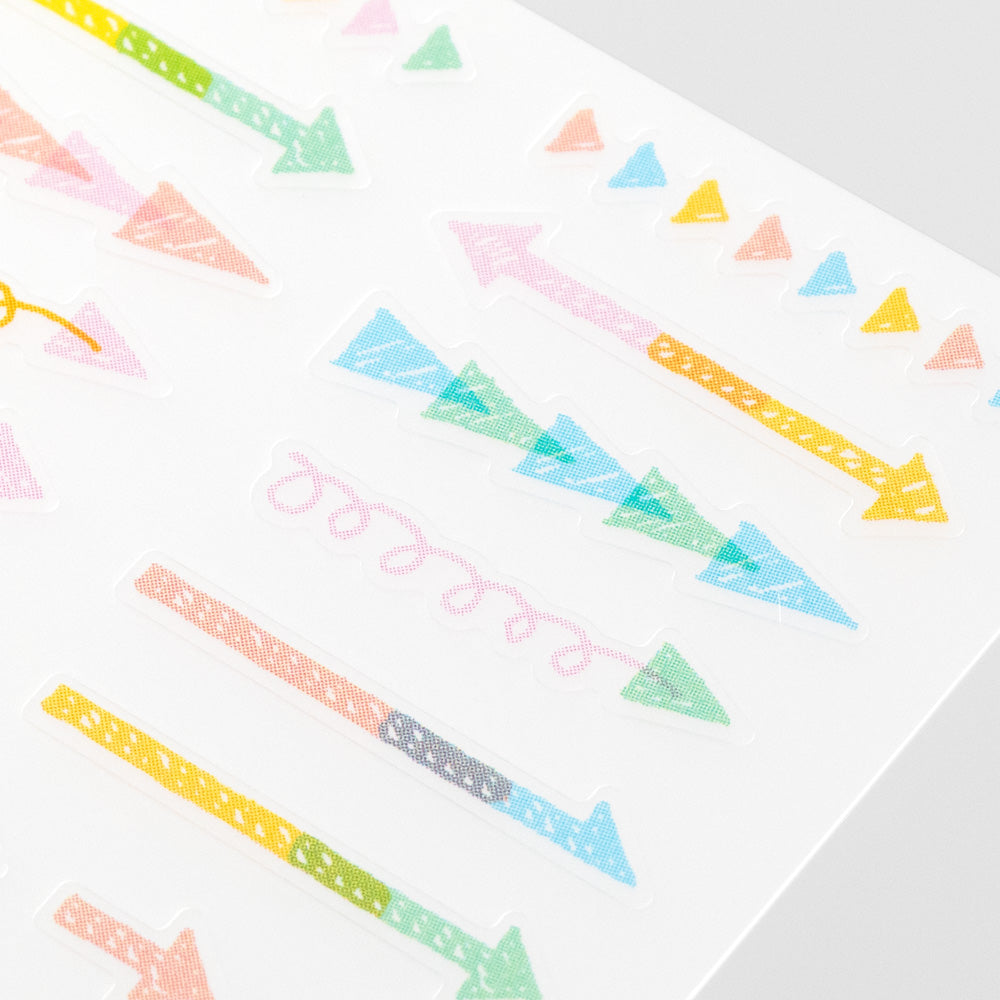 Sticker Plan Arrow Pastel