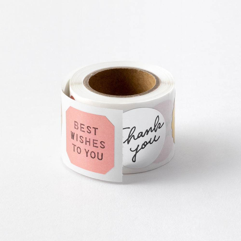 Roll Sticker Metallic Message Metal