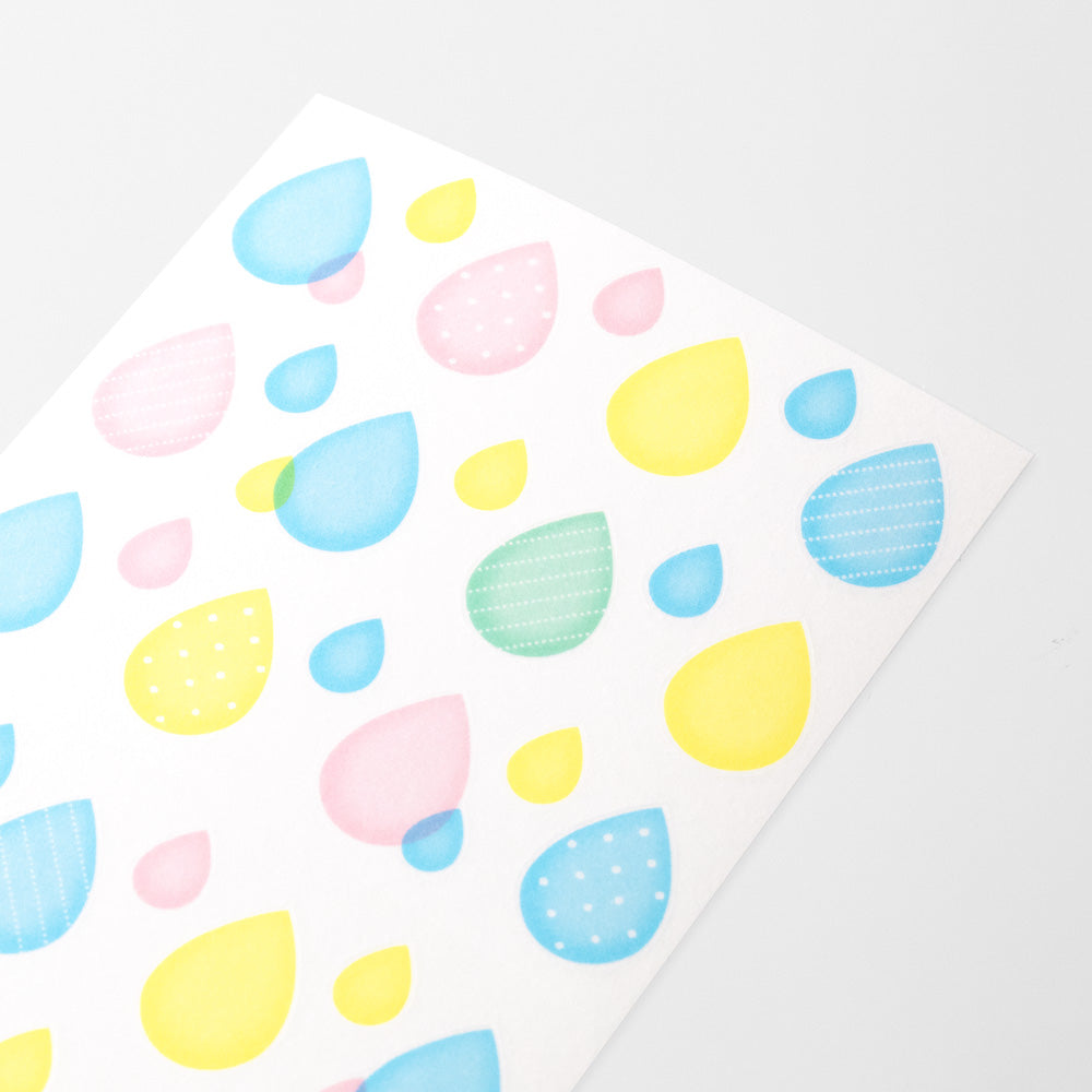 Sticker Schedule 2539 Semi-Transparent Drop