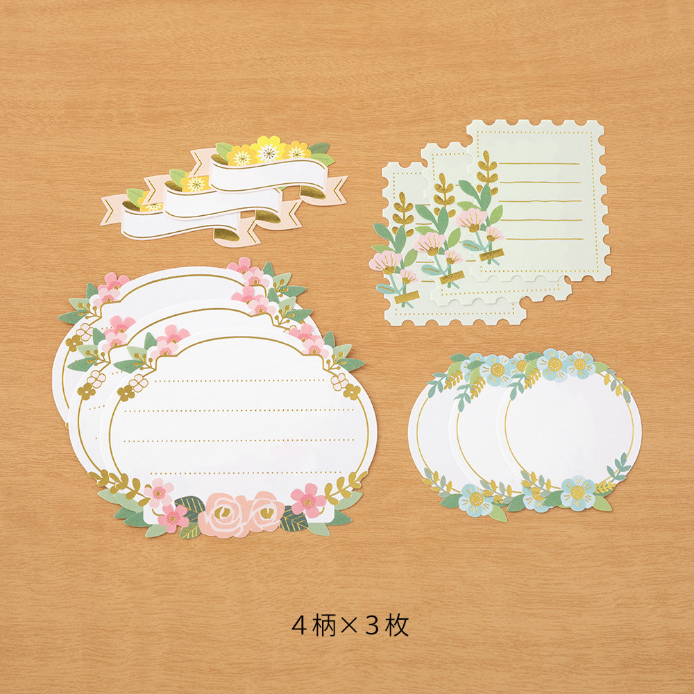 PC Museum Sticker 2610 Label Flower