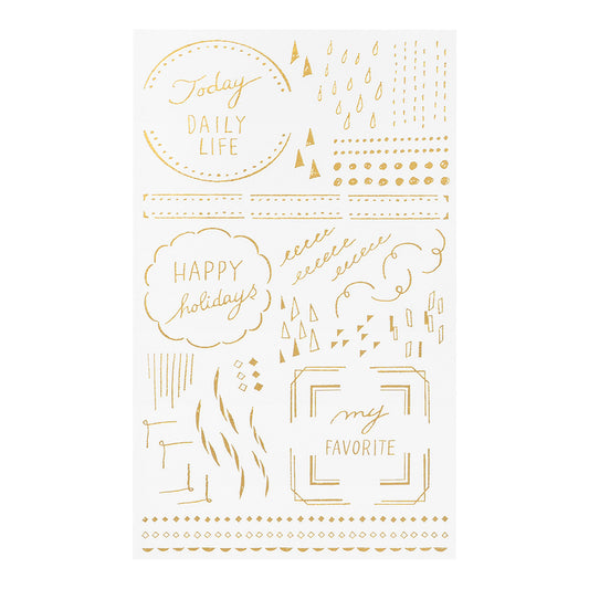 Transfer Sticker Foil 2617 Geometric patterns