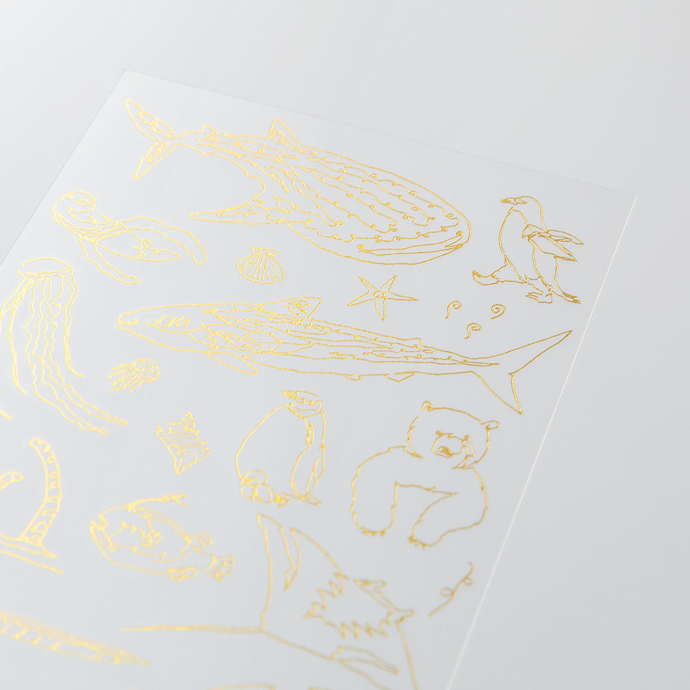 Transfer Sticker Foil 2618 Sea creatures
