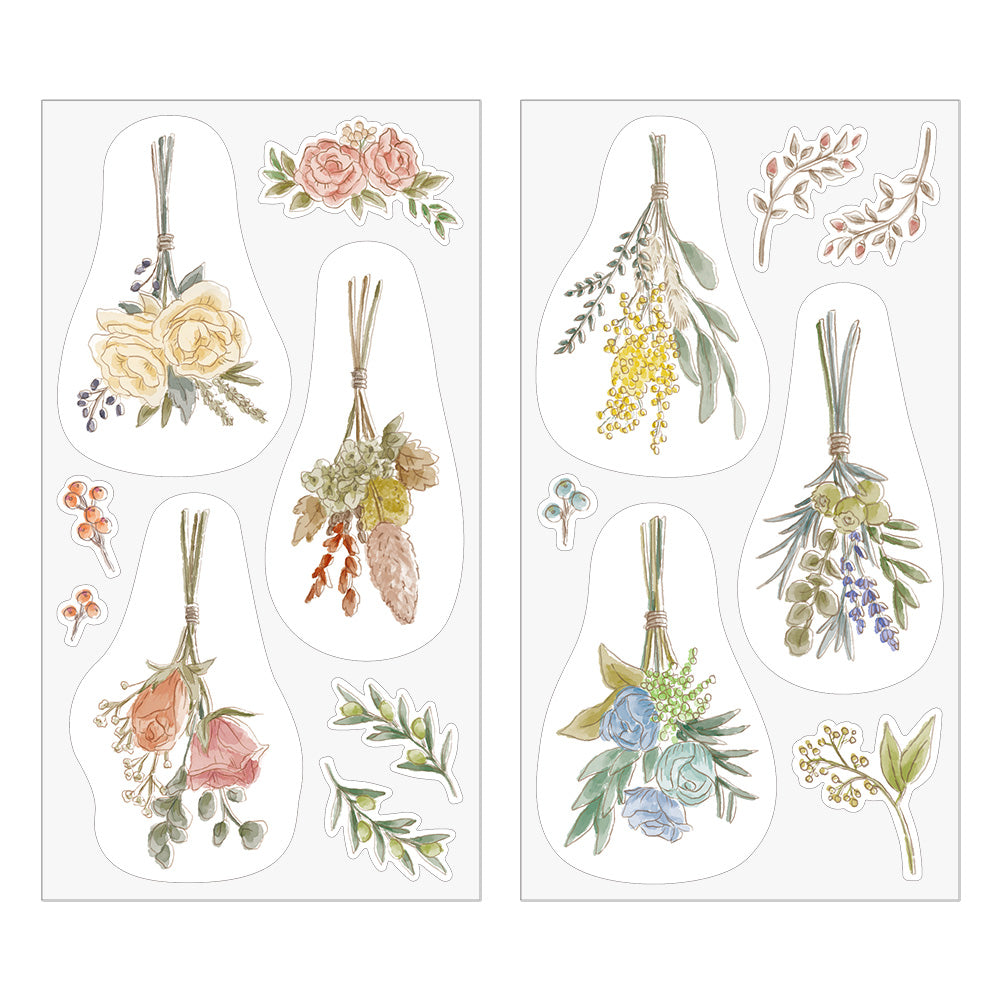 Clip Sticker Dried flower