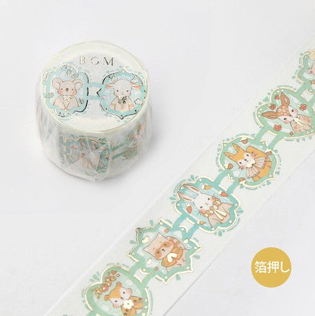BGM Lace Animals Washi Tape