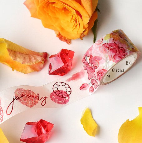 BGM Birth Moon Washi Tape