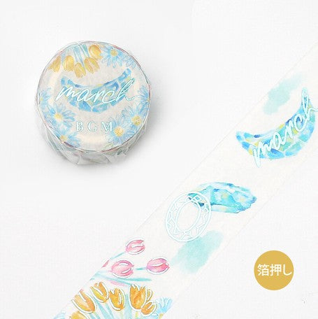 BGM Birth Moon Washi Tape