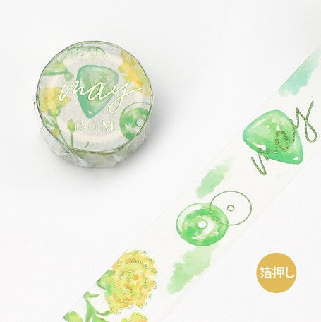 BGM Birth Moon Washi Tape