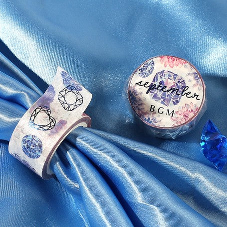 BGM Birth Moon Washi Tape