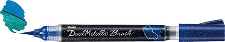 Pentel Metallic Brush Pen (Set of 8)