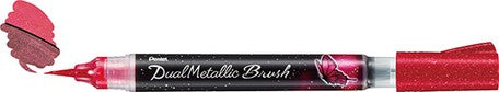 Pentel Metallic Brush Pen (Set of 8)