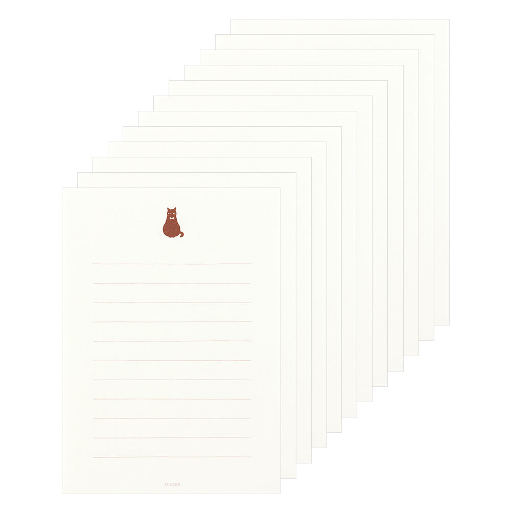 Letter Set 413 Black Cat