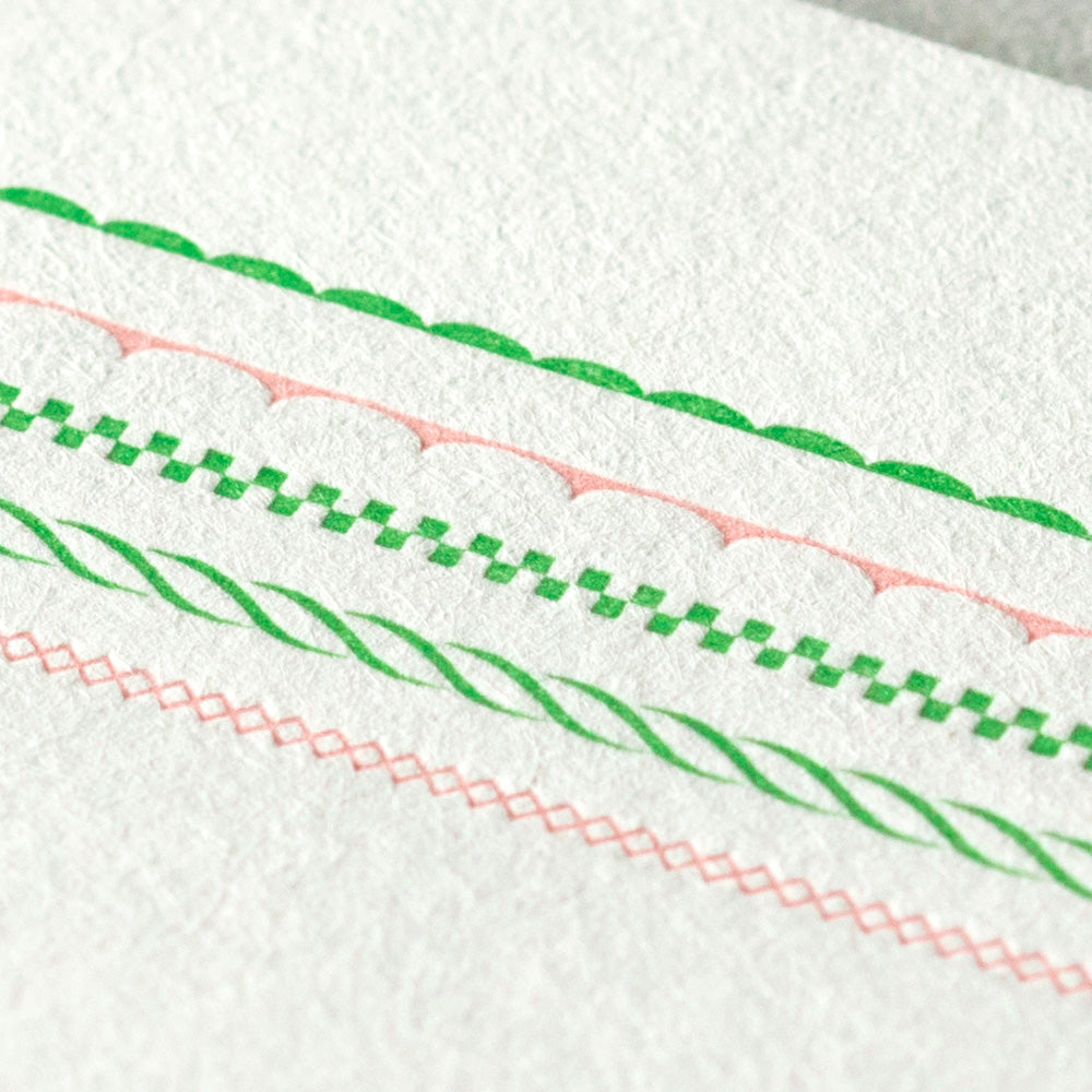 Letter Set 462 Press Frame Pink