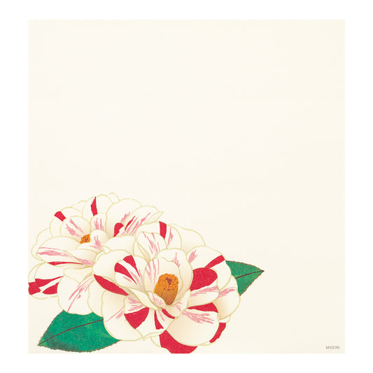 Letter Pad 085 Four Designs Winter Flower S2