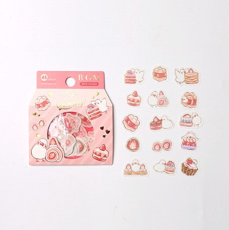 BGM Strawberry Birds Flake Seal
