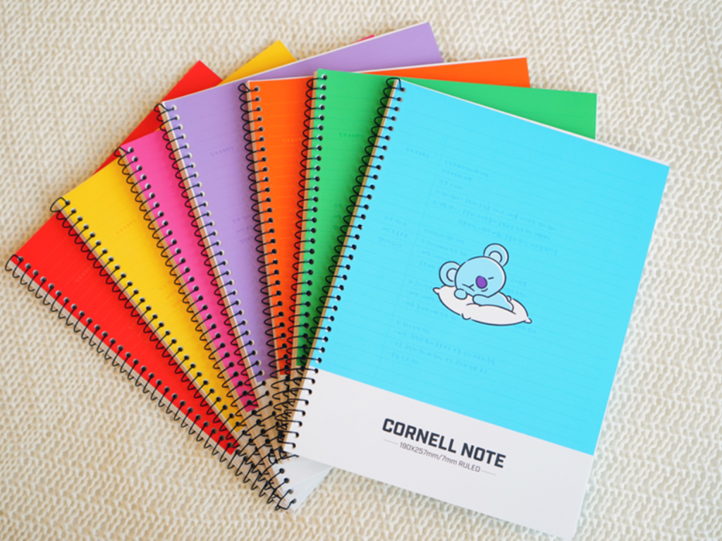 BTS BT21 OFFICIAL CORNELL NOTEBOOK