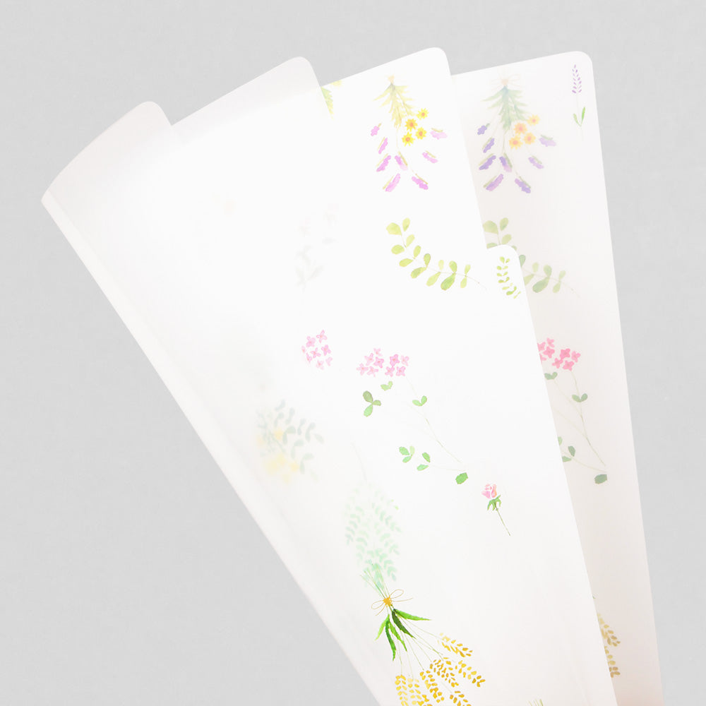 3 Pockets Clear Cover (A4)