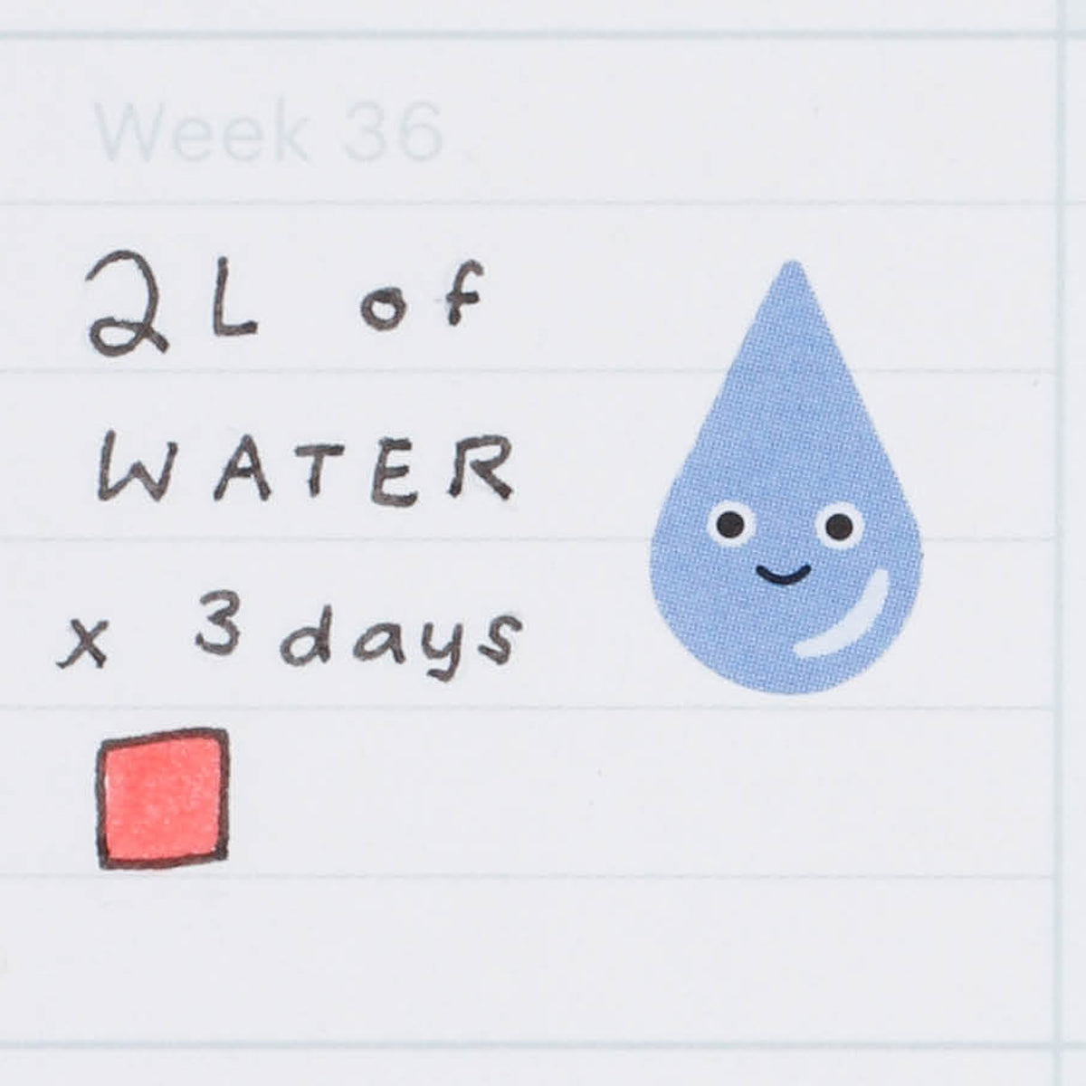 Mossery Stickers- Water Droplet