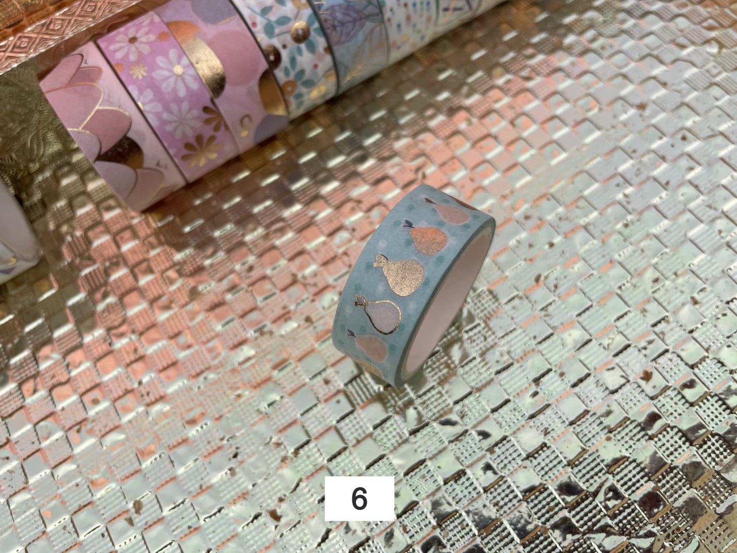 Foiled Washi Tape