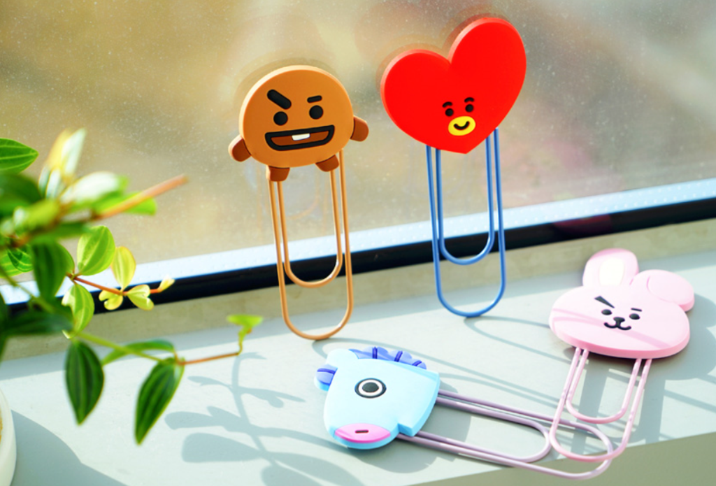 BTS BT21 OFFICIAL BIG CLIP