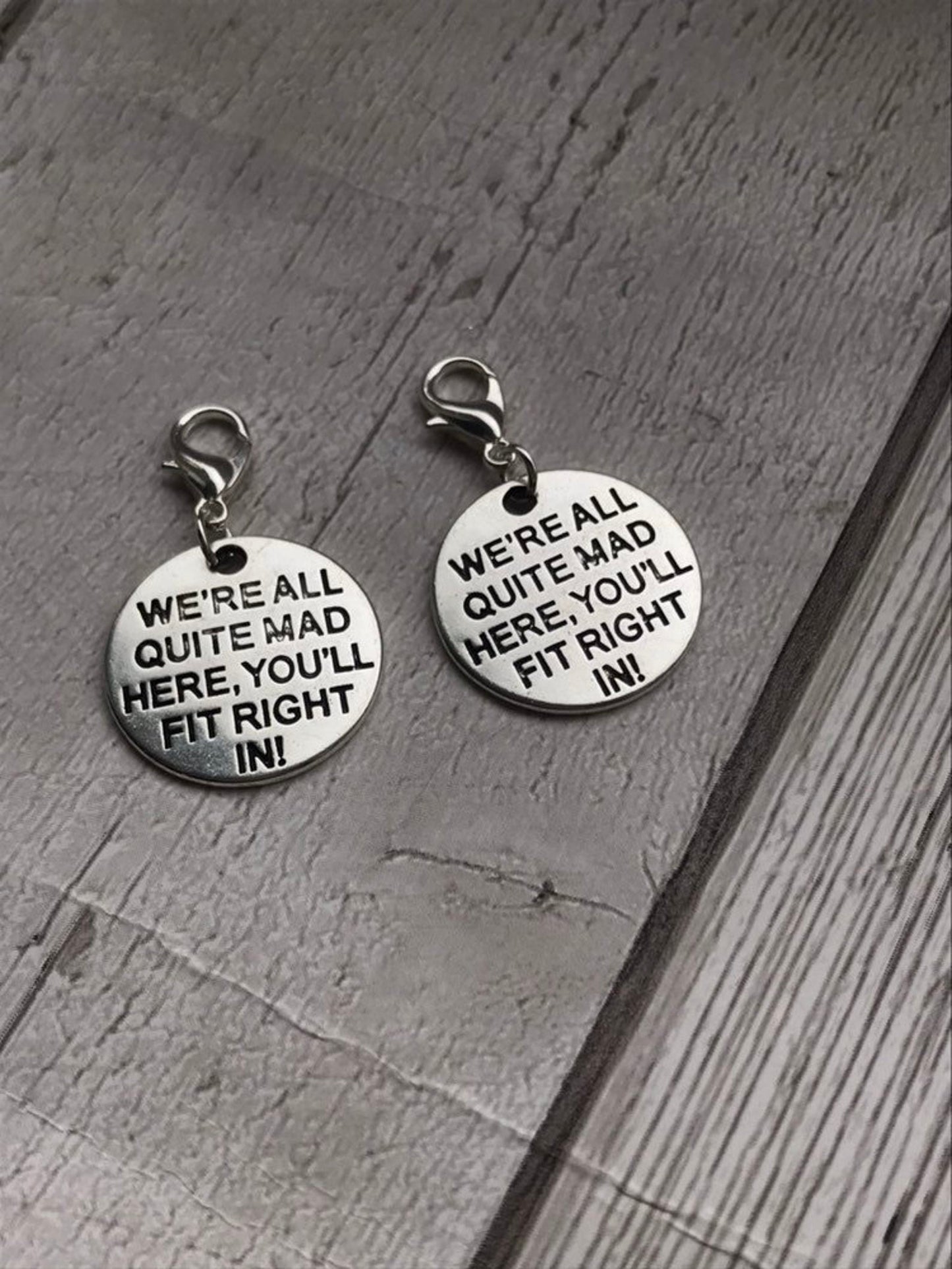 Quote Disc Charm