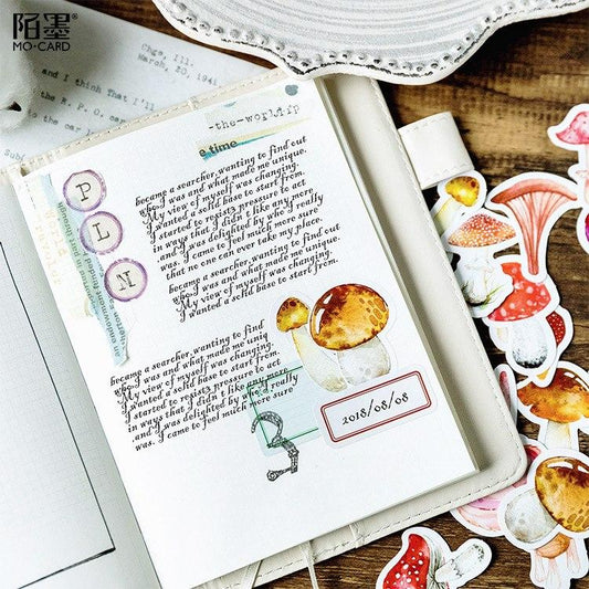 Mushroom Delight Planner Stickers