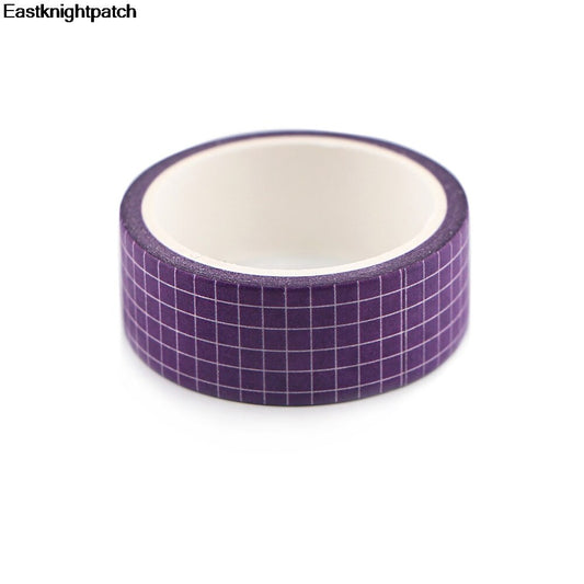 Purple Grid Washi Tape