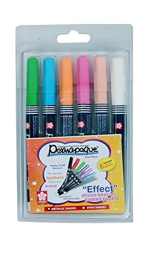Sakura Permapaque Fine Point (Set of 6 Shades)