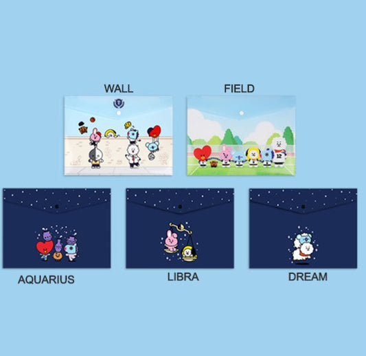 BTS BT21 OFFICIAL PP FILE POCKET