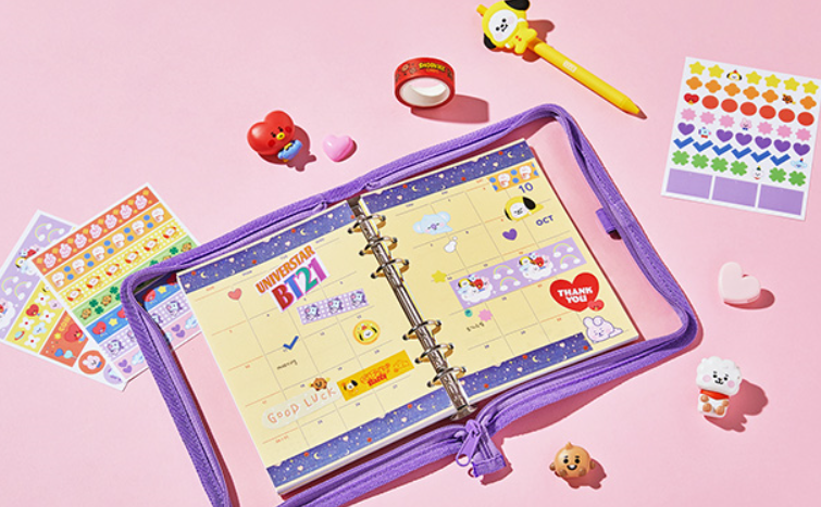 BT21 BABY OFFICIAL 2021 DIARY| BT21 BABY PLANNER