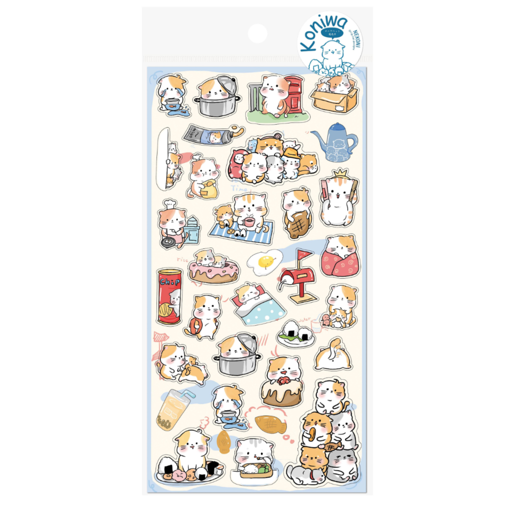 Koniwa Original Animal Stickers
