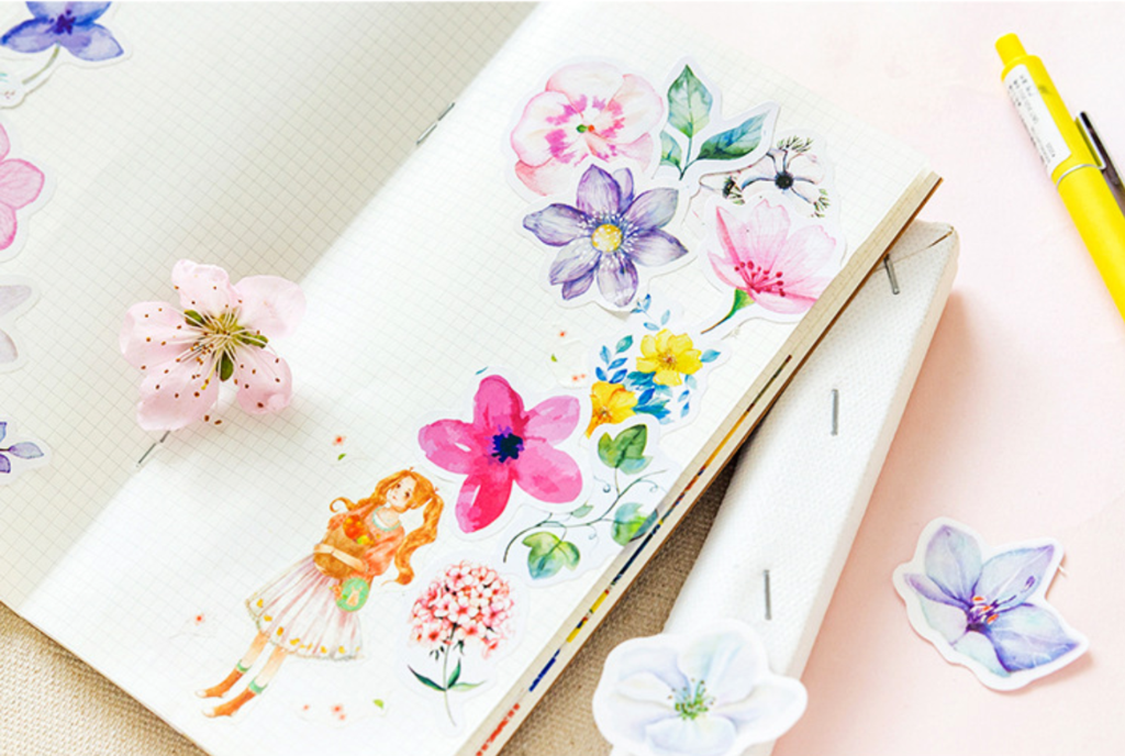Floral Dream Paper Stickers
